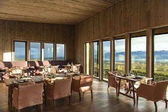 Awasi Patagonia Hotell Restaurang bild